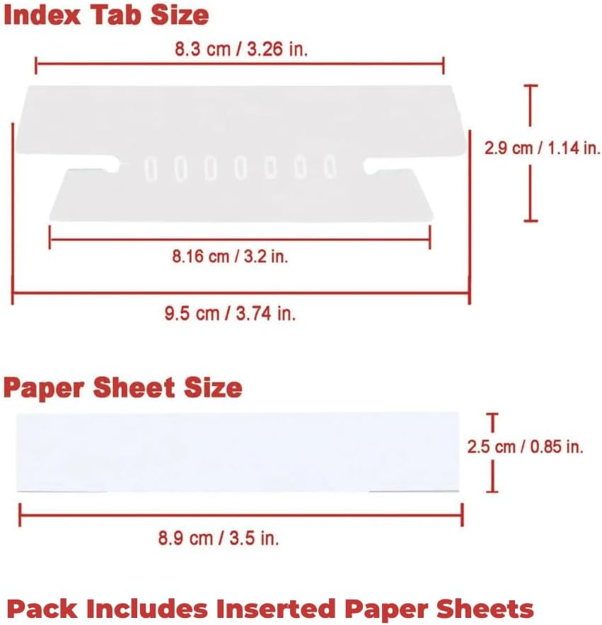Clear Hanging Folder Tabs and  - File Folder Hanging avis et prix