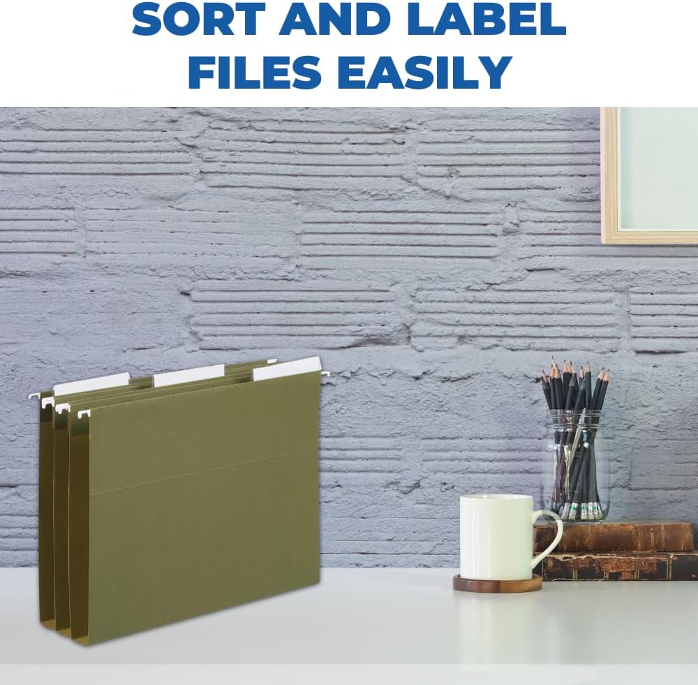 Clear Hanging Folder Tabs and  - File Folder Hanging avis et prix