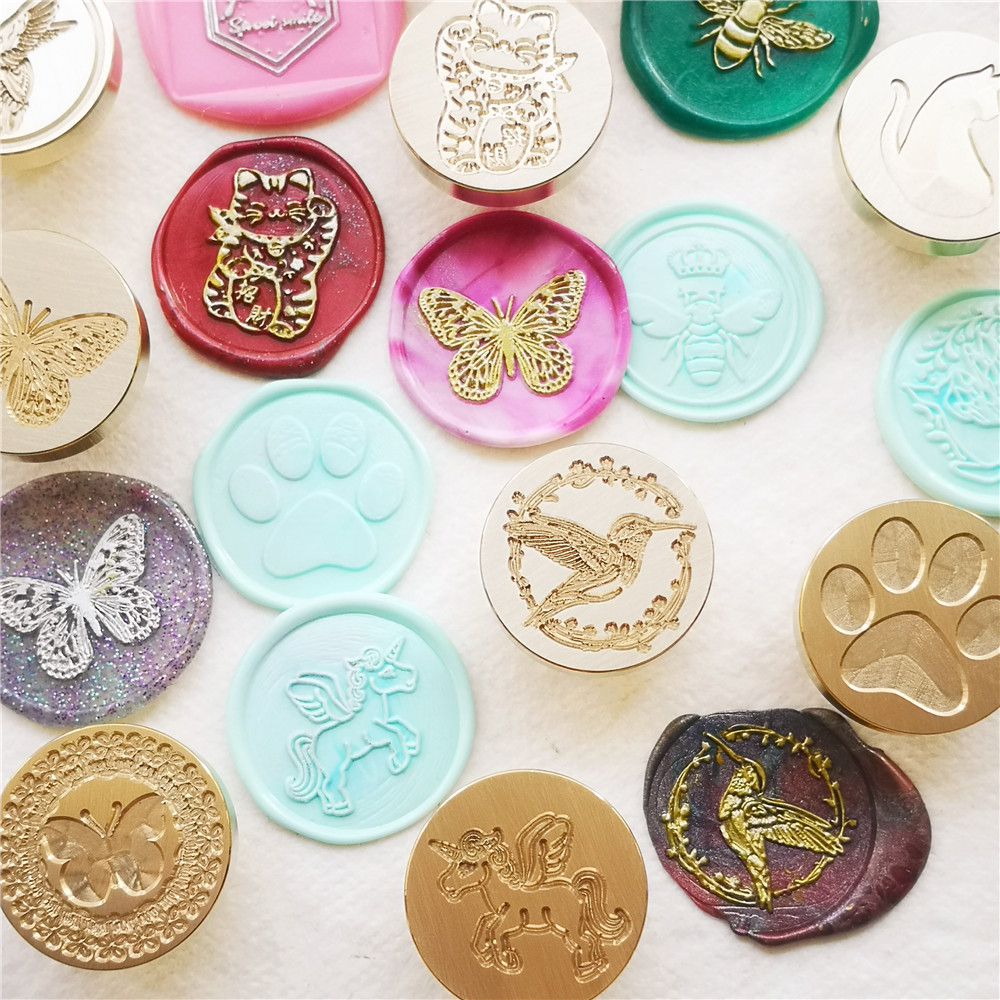 Wax Seal Stamp head butterfly  - Wax Seal Stamp Kit avis et prix