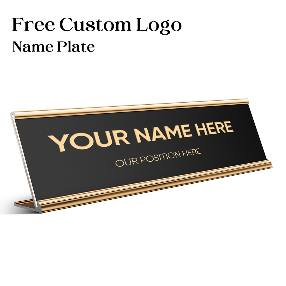 Free Personalized Custom Offic - Desk Name Plate avis et prix