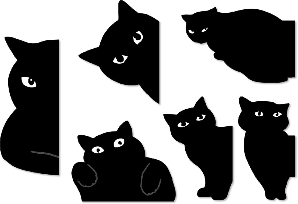 6 Cute Cat Magnetic Bookmarks  - Paperclip Magnetic Set avis et prix