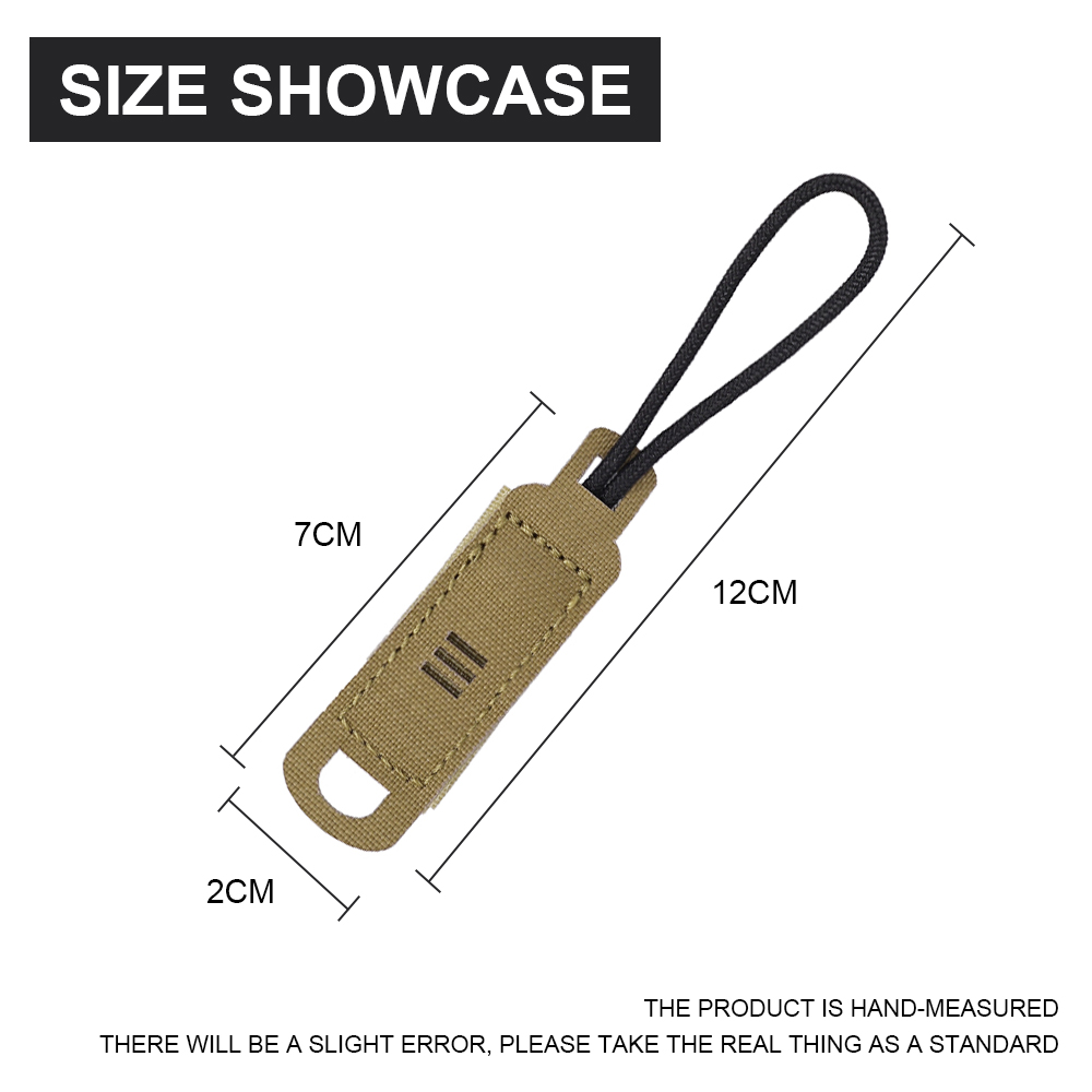 Tactical Zipper Pulls Hook and - Portfolio Folder Zip avis et prix