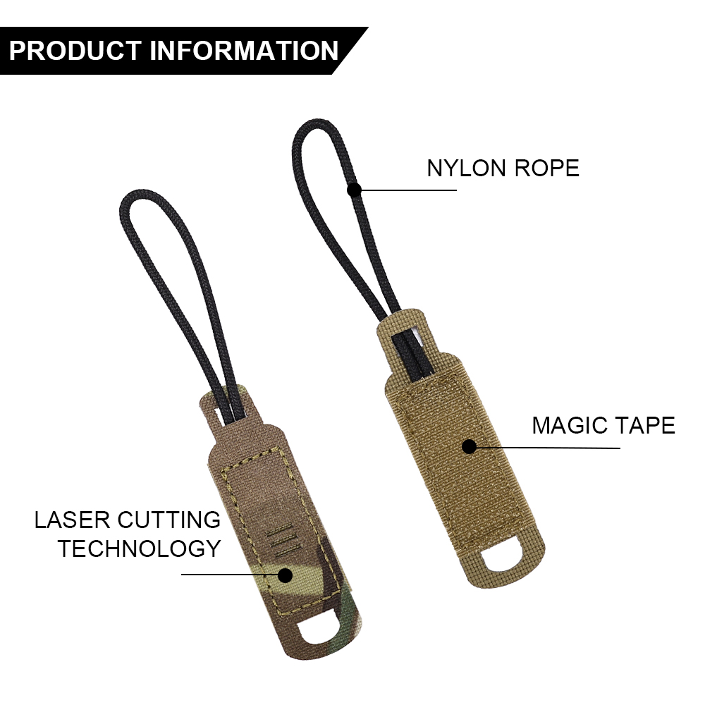 Tactical Zipper Pulls Hook and - Portfolio Folder Zip avis et prix