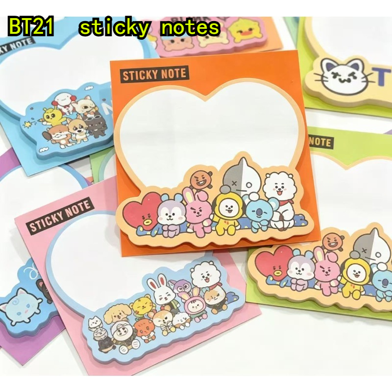 BT21 Creative Cute Sticky Note - Memo Pad Sticky avis et prix