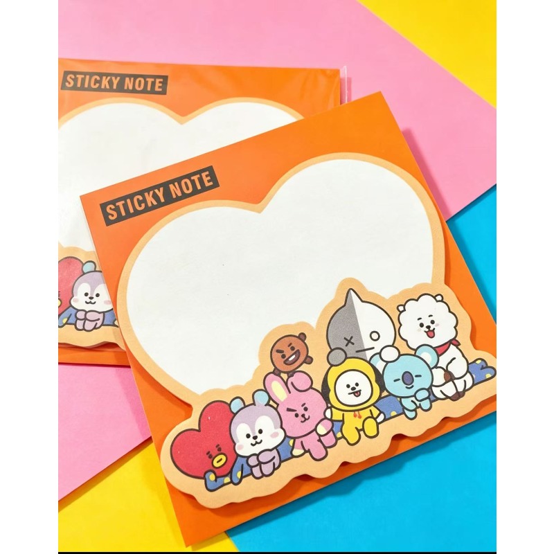 BT21 Creative Cute Sticky Note - Memo Pad Sticky avis et prix