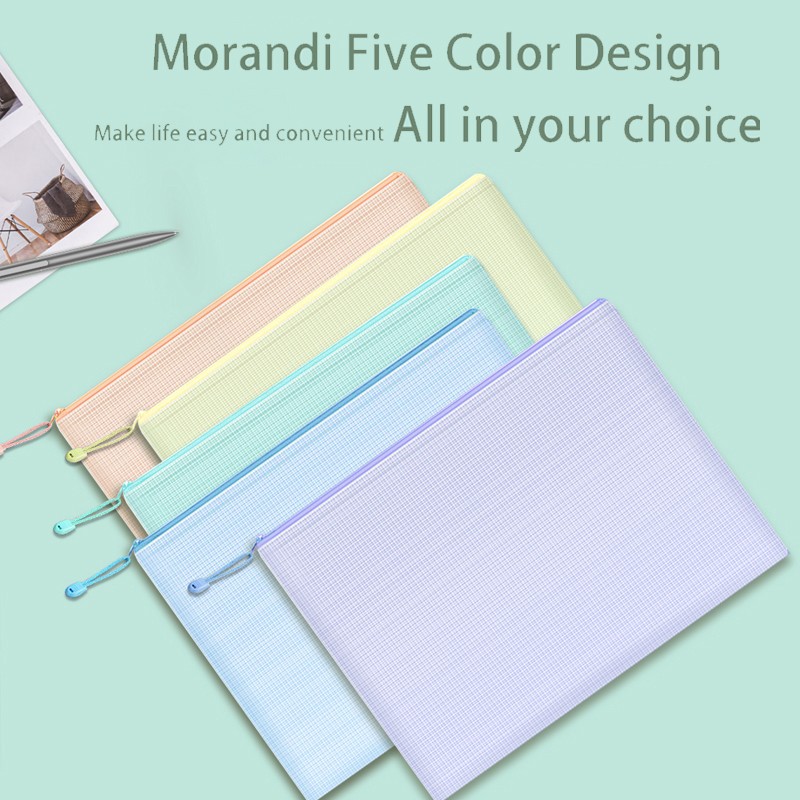 5pcs Mesh Zipper Pouch Documen - Portfolio Folder Zip avis et prix