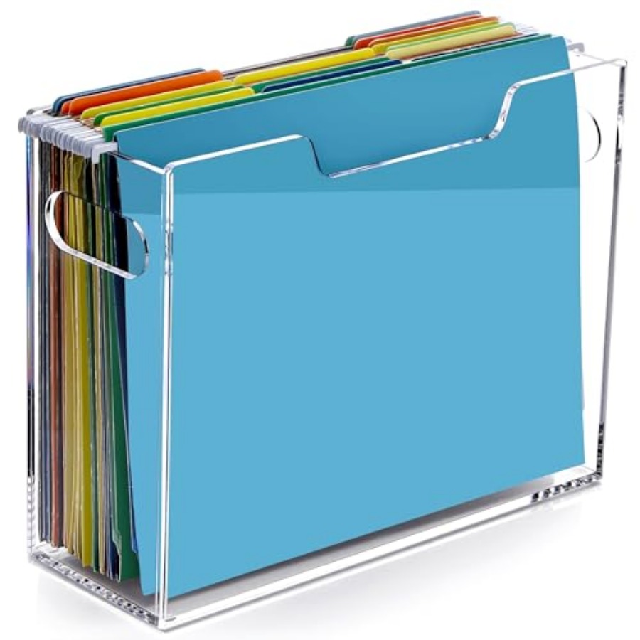 Clear Acrylic Hanging File Org - File Folder Hanging avis et prix