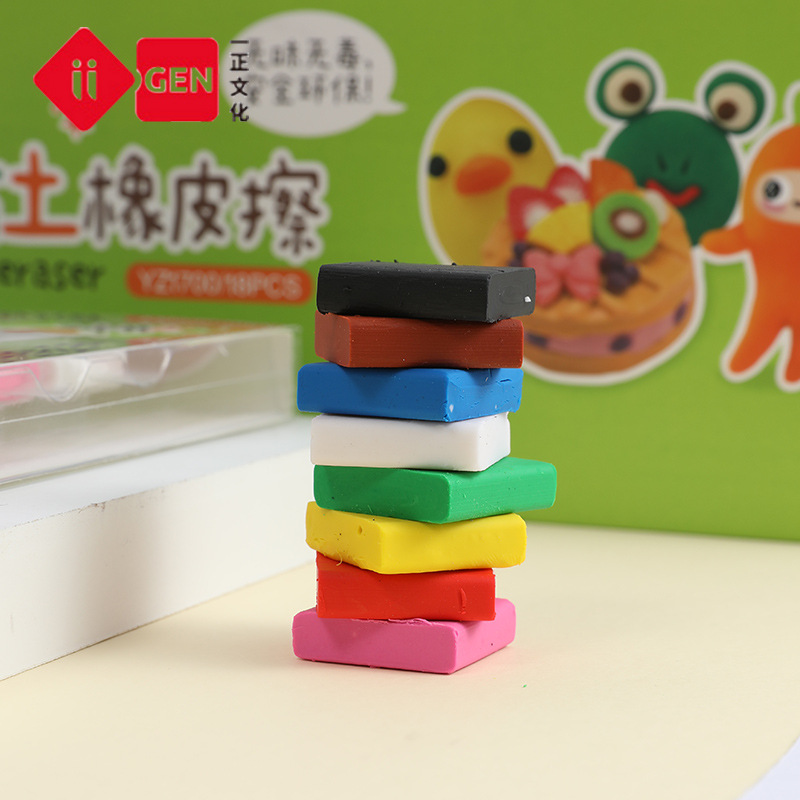 8 PCS/Lot High Quality Candy C - Rubber Eraser Kneaded avis et prix