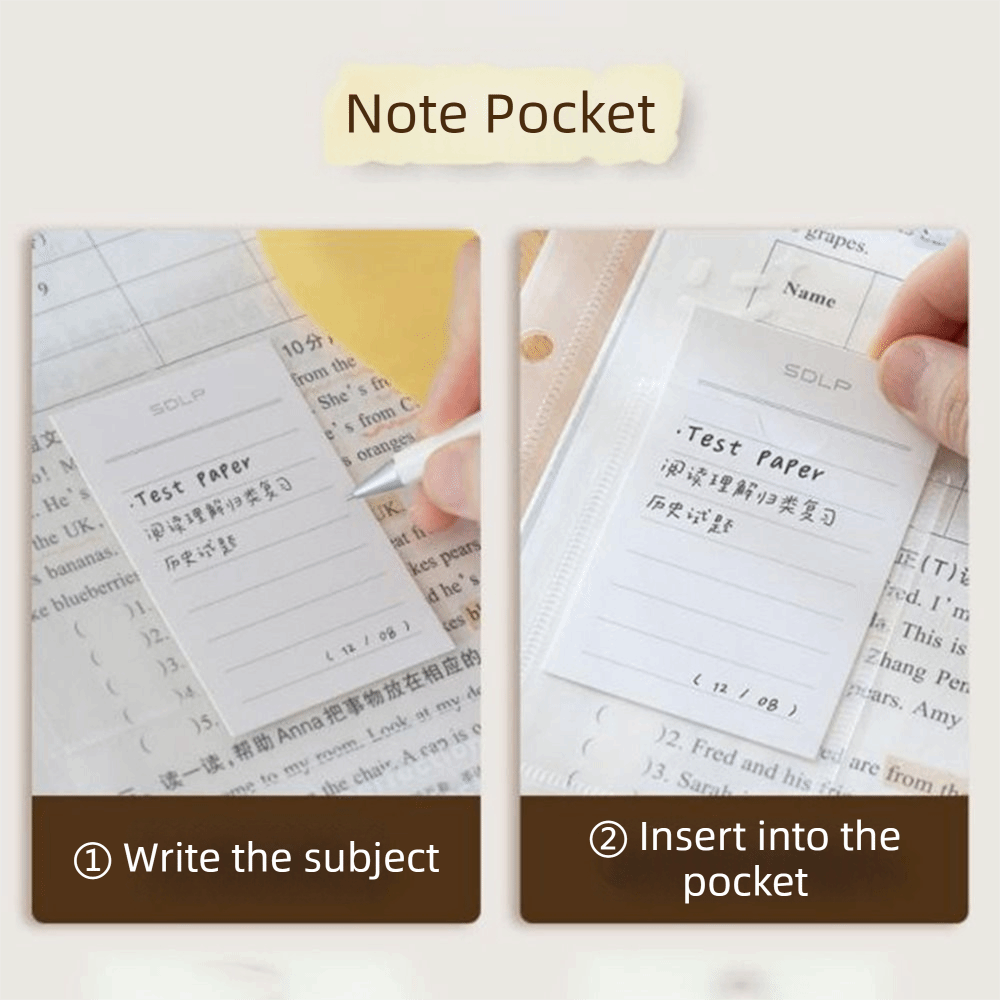 PP Loose Leaf File Bag Set Det - Binder Clip Assorted avis et prix