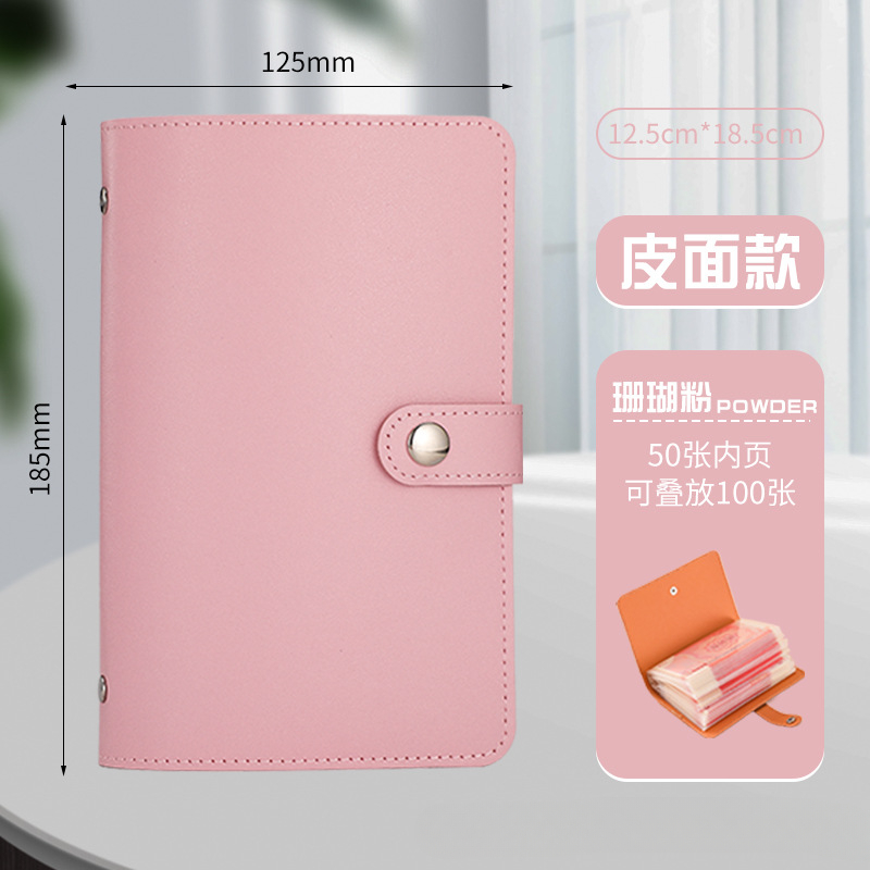 PU Leather Budget Binder Noteb - Binder Clip Assorted avis et prix