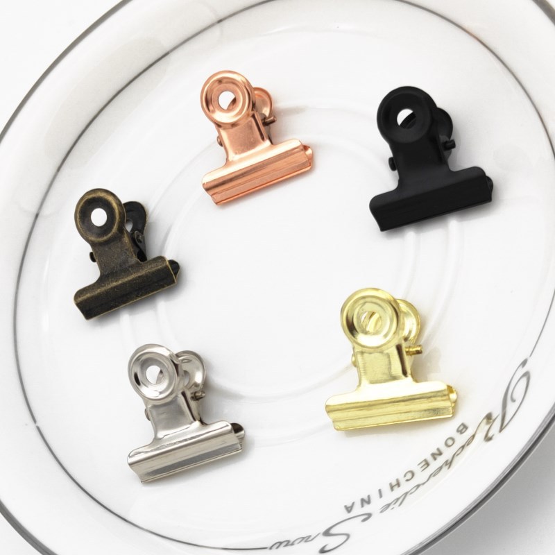 20PCS/Set 21mm*23mm Round Meta - Binder Clip Assorted avis et prix