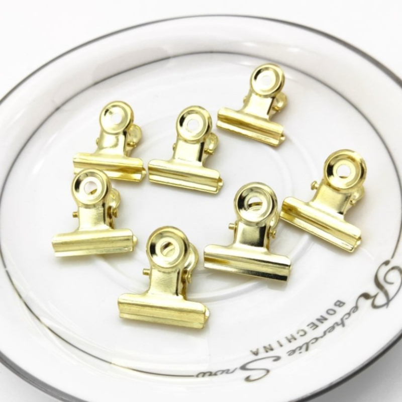 20PCS/Set 21mm*23mm Round Meta - Binder Clip Assorted avis et prix
