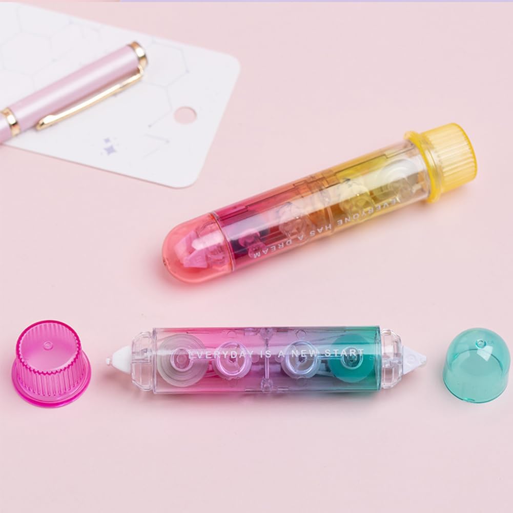 4 PACK 2 In1 White Out Correct - Correction Tape Roller avis et prix