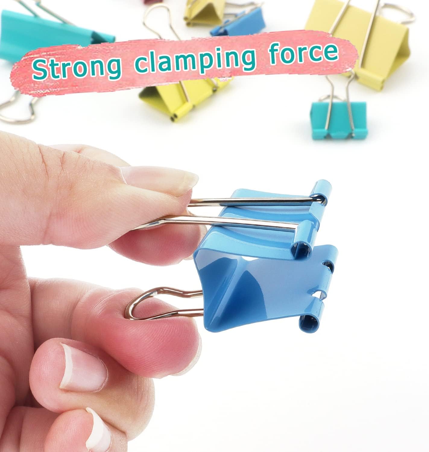 Colorful Binder Clips, Assorte - Binder Clip Assorted avis et prix