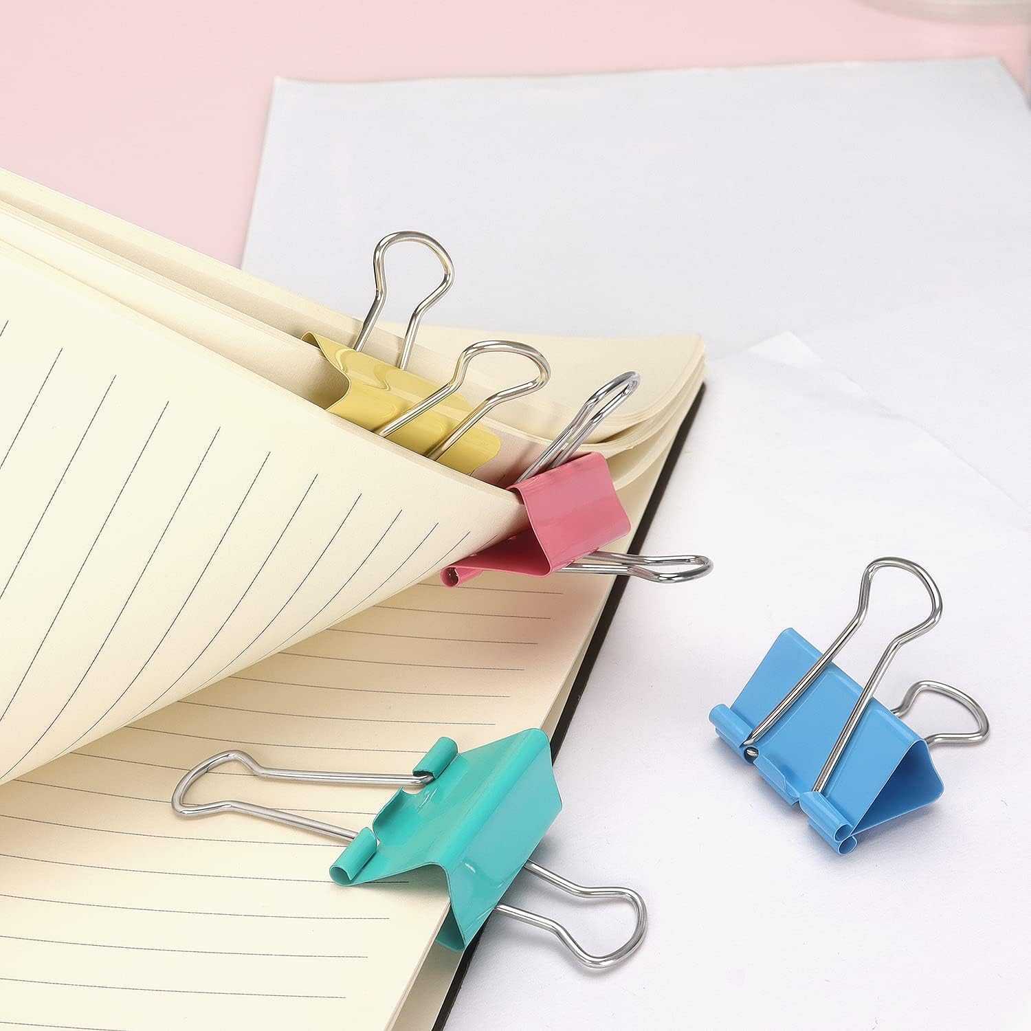 Colorful Binder Clips, Assorte - Binder Clip Assorted avis et prix