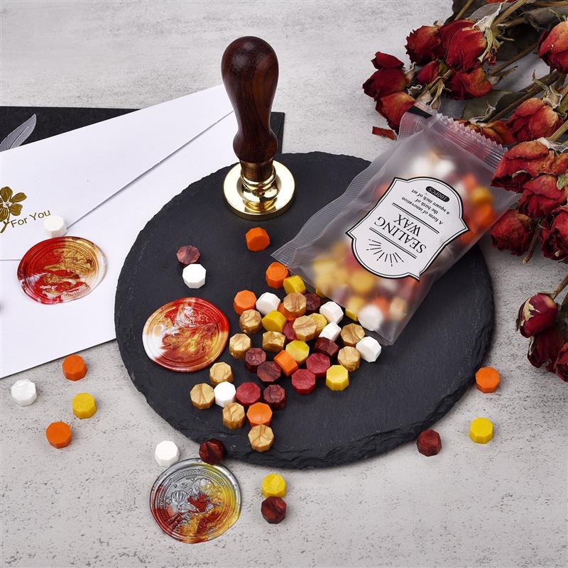 100Pcs Retro Sealing Wax Color - Wax Seal Stamp Kit avis et prix