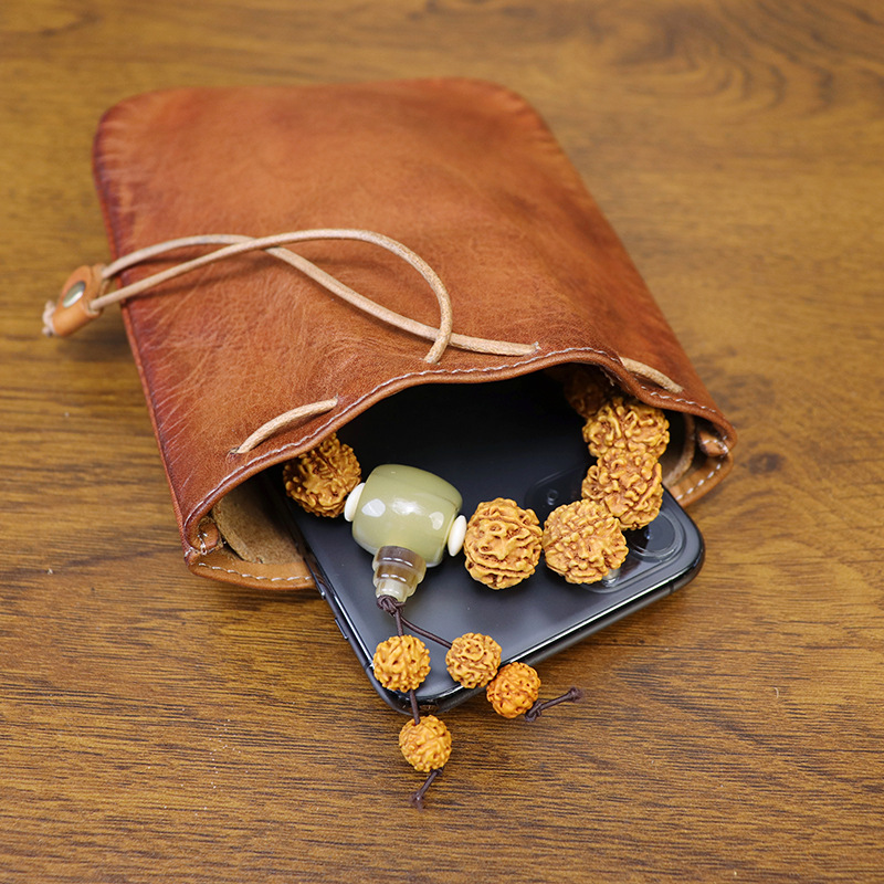 Handmade Retro Style Cowhide M - Tan Stationery & Office Supply avis et prix