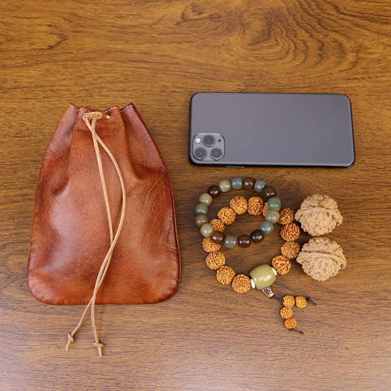 Handmade Retro Style Cowhide M - Tan Stationery & Office Supply avis et prix