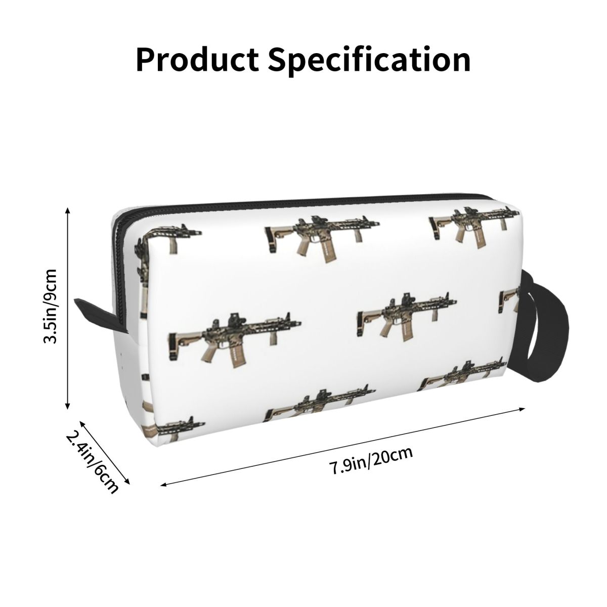 AR-15 Tan Camo Gun White Penci - Tan Stationery & Office Supply avis et prix