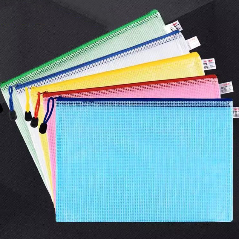 Mesh Zipper Pouch Document Bag - Portfolio Folder Zip avis et prix