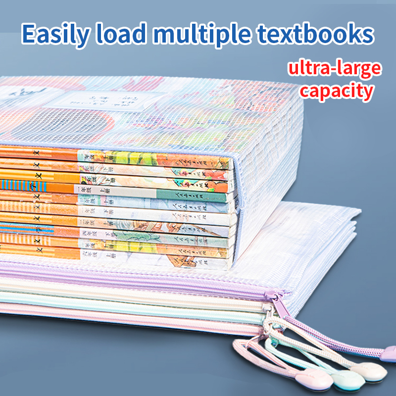 5-30pcs Zipper Mesh Bag A4/A5  - Is Stationery Office Supply avis et prix