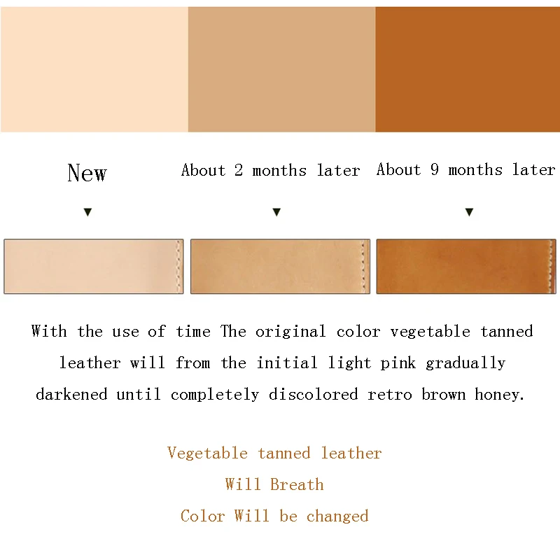 Fromthenon Vegetable Tanned Ge - Tan Stationery & Office Supply avis et prix
