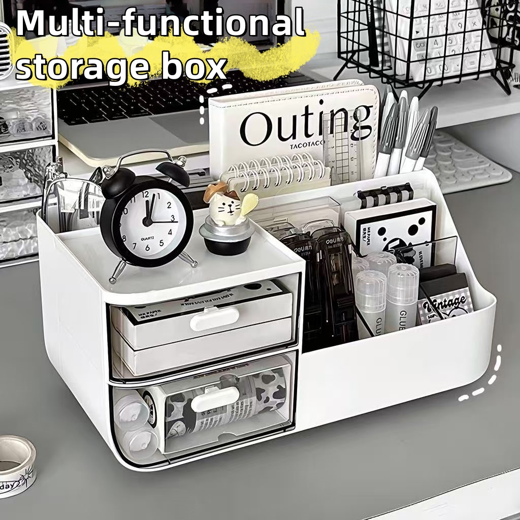 1Pcs Desktop Cosmetics Organiz - Ideal Stationery & Office Supply avis et prix