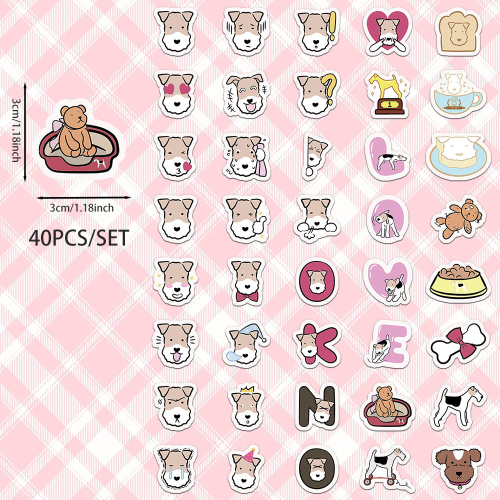 40pcs Cute Cartoon WIRE FOX TE - Memo Pad Sticky avis et prix