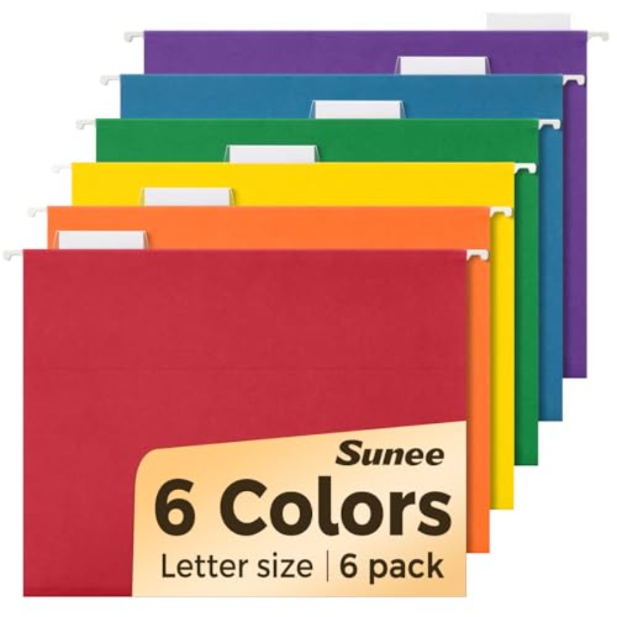 Hanging File Folders, 6 Pack L - File Folder Hanging avis et prix