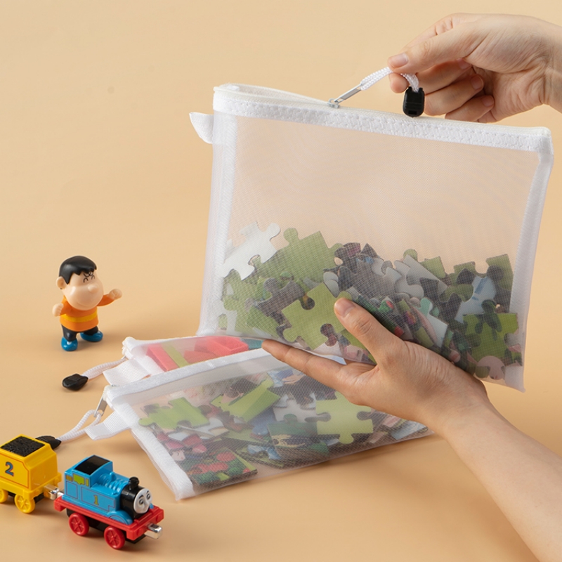 1-30 PCS Mesh Zipper File Bag  - Portfolio Folder Zip avis et prix