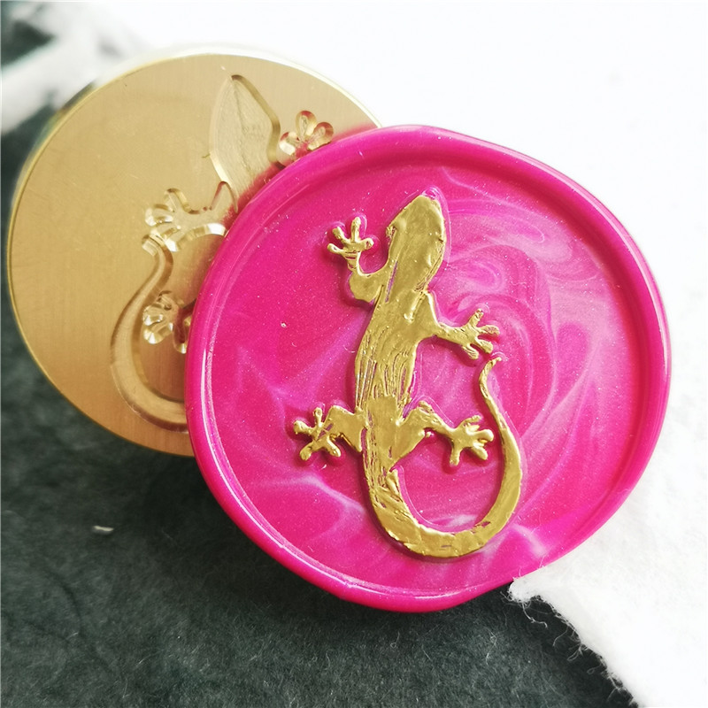 gecko Sealling Wax Stamp THE g - Wax Seal Stamp Kit avis et prix