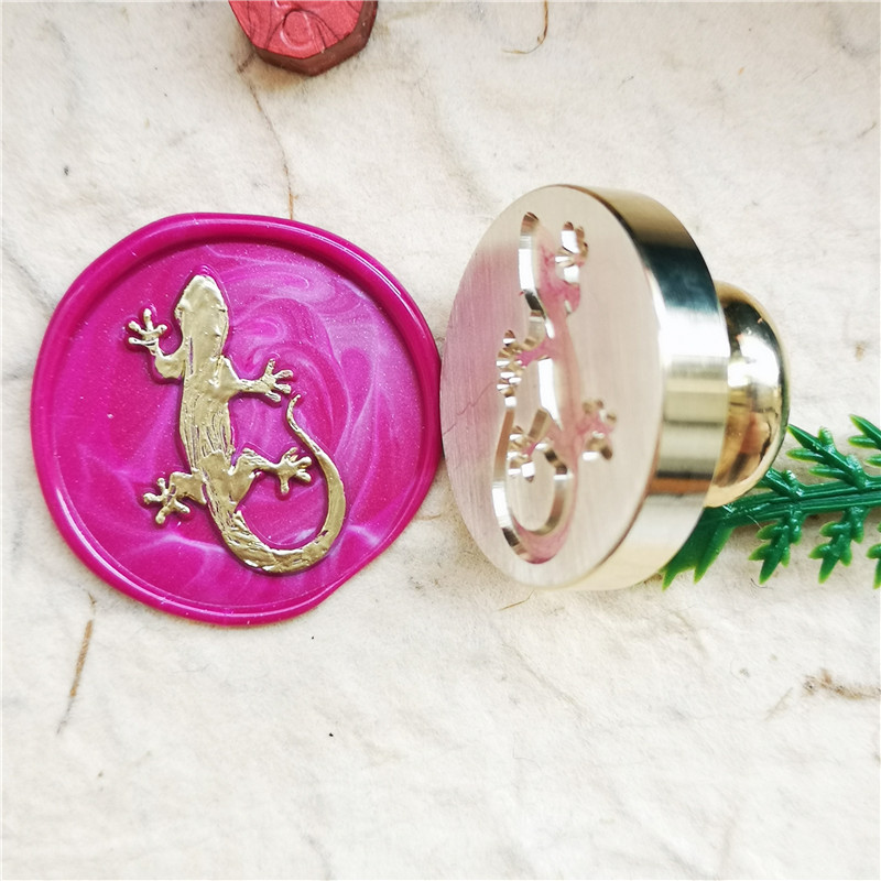 gecko Sealling Wax Stamp THE g - Wax Seal Stamp Kit avis et prix