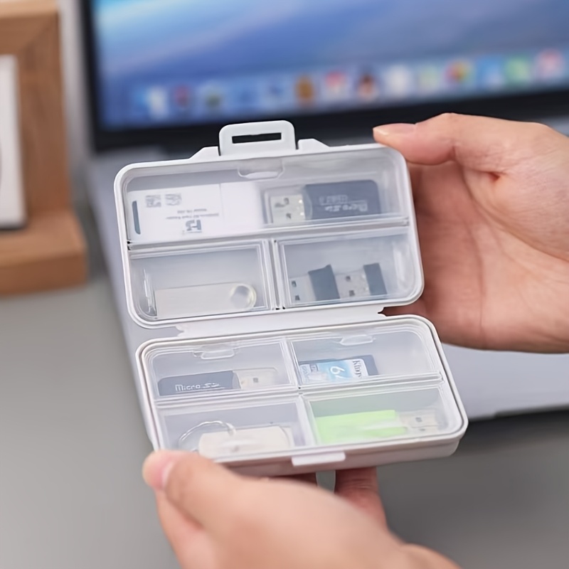 1PC USB Storage Box with Compa - Stationery And Office Supply Stores avis et prix