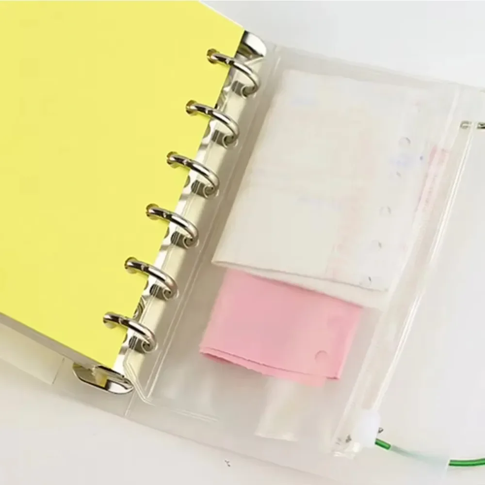10Pcs  A5 A6 A7 Binder Pocket  - Portfolio Folder Zip avis et prix