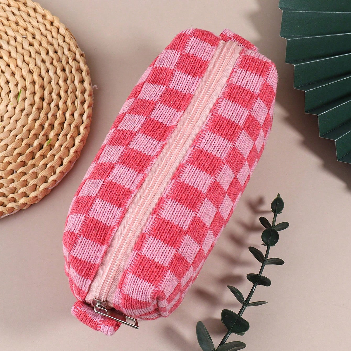 1PC Pink Checkered Single-Laye - Stationery And Office Supply Stores avis et prix