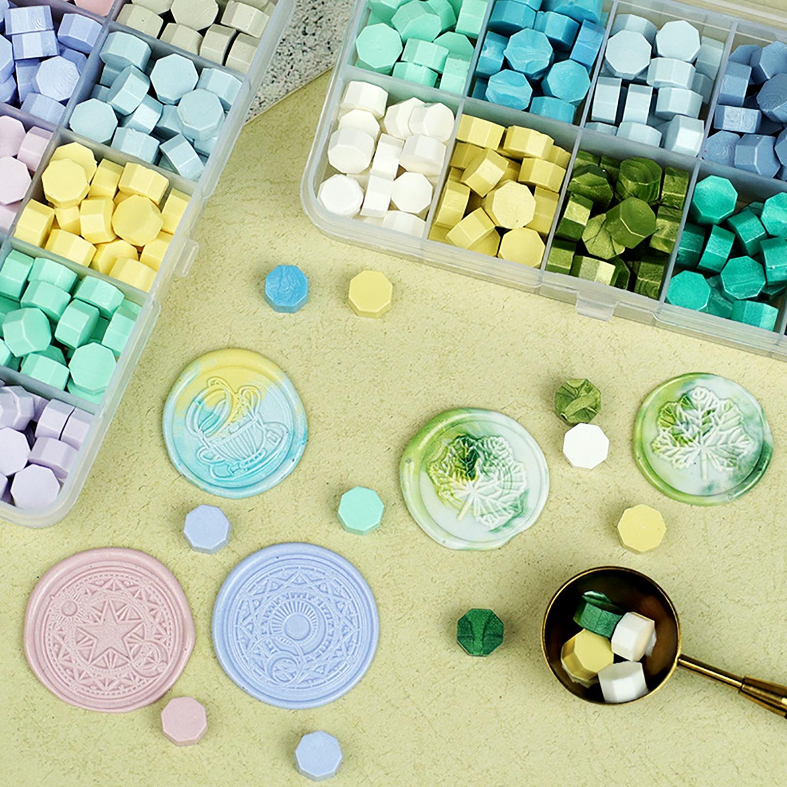 Letter Sealing Beads Macaron M - Wax Seal Stamp Kit avis et prix