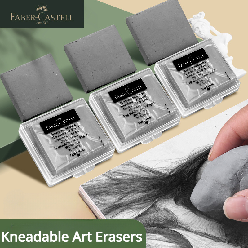 1Pc Faber-Castell  Drawing Art - Rubber Eraser Kneaded avis et prix
