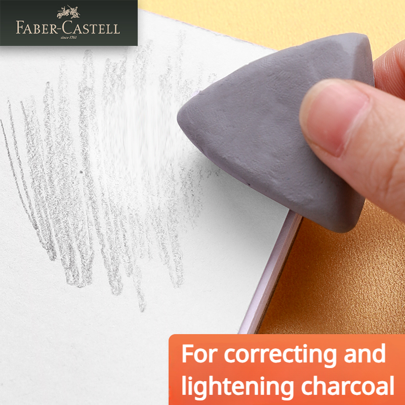 1Pc Faber-Castell  Drawing Art - Rubber Eraser Kneaded avis et prix