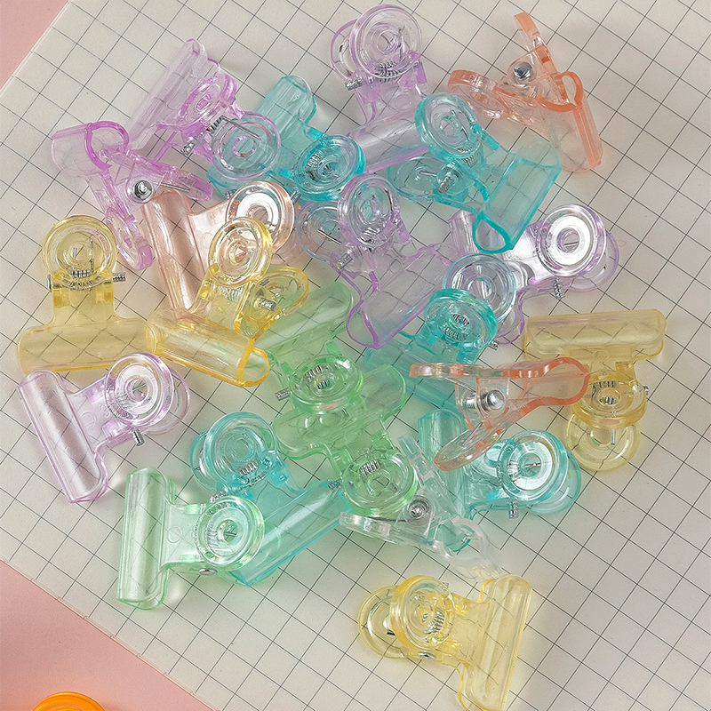 10/20pcs 31mm Candy Color Plas - Binder Clip Assorted avis et prix