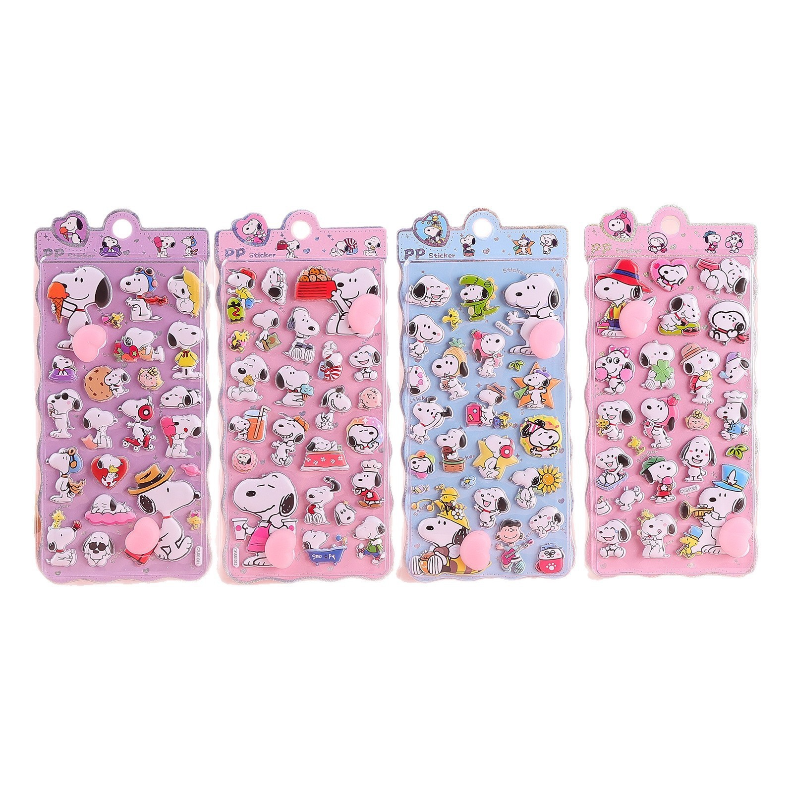 1/4pcs Snoopy 3D Stickers Scra - Stationery Office avis et prix