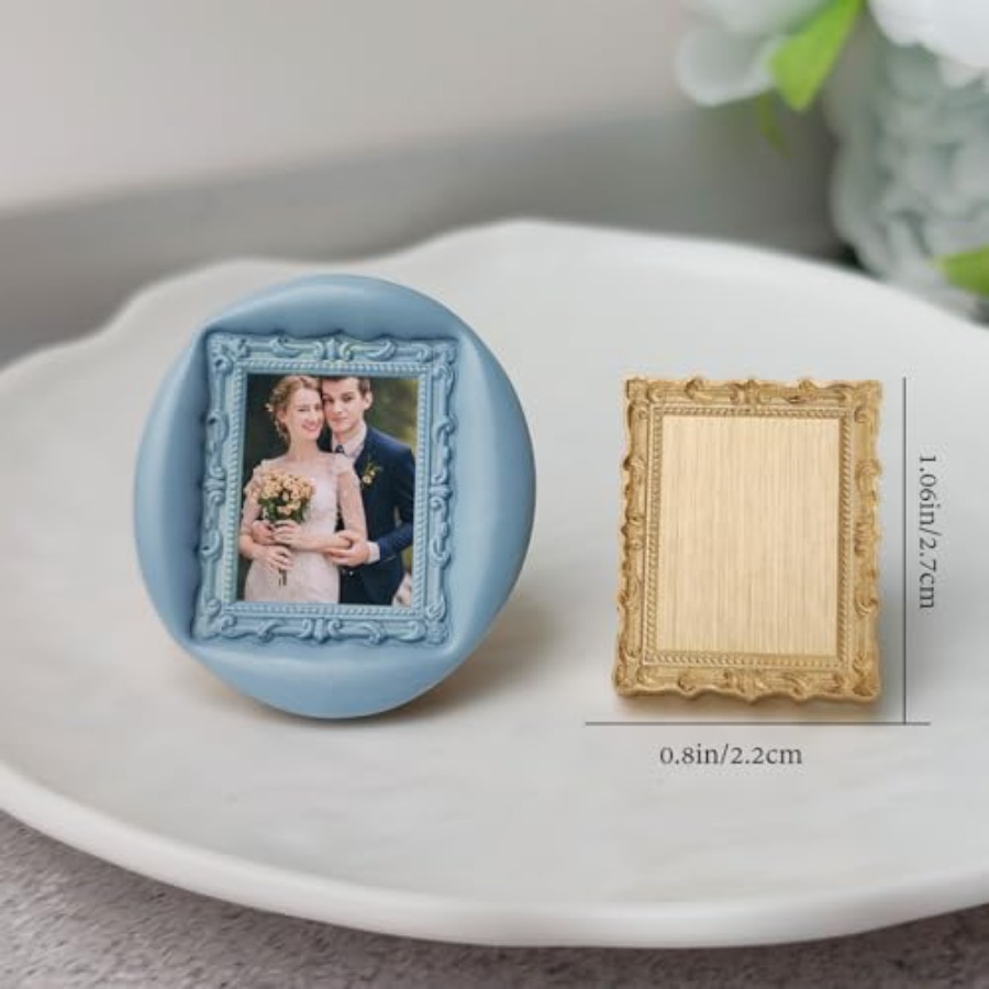 Frame Wax Seal Stamp, 3D Embos - Wax Seal Stamp Kit avis et prix