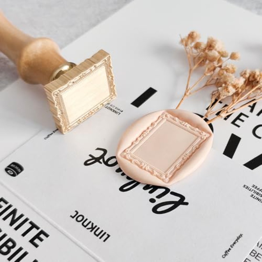 Frame Wax Seal Stamp, 3D Embos - Wax Seal Stamp Kit avis et prix