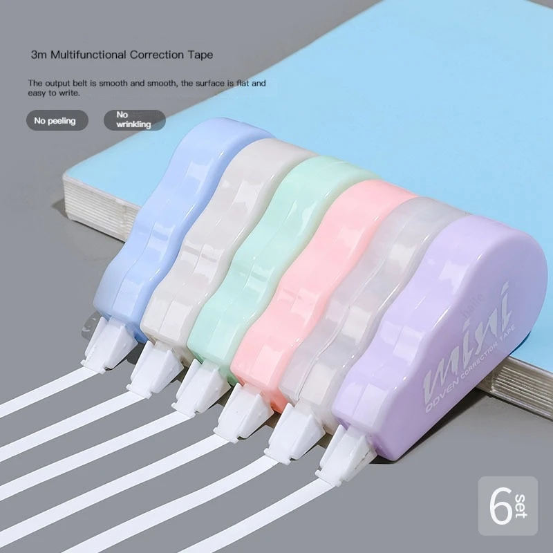 6Pcs/pack Correction Tapes Pro - Correction Tape Roller avis et prix