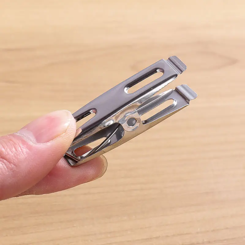20pcs Stainless Steel Flat Mou - Binder Clip Assorted avis et prix