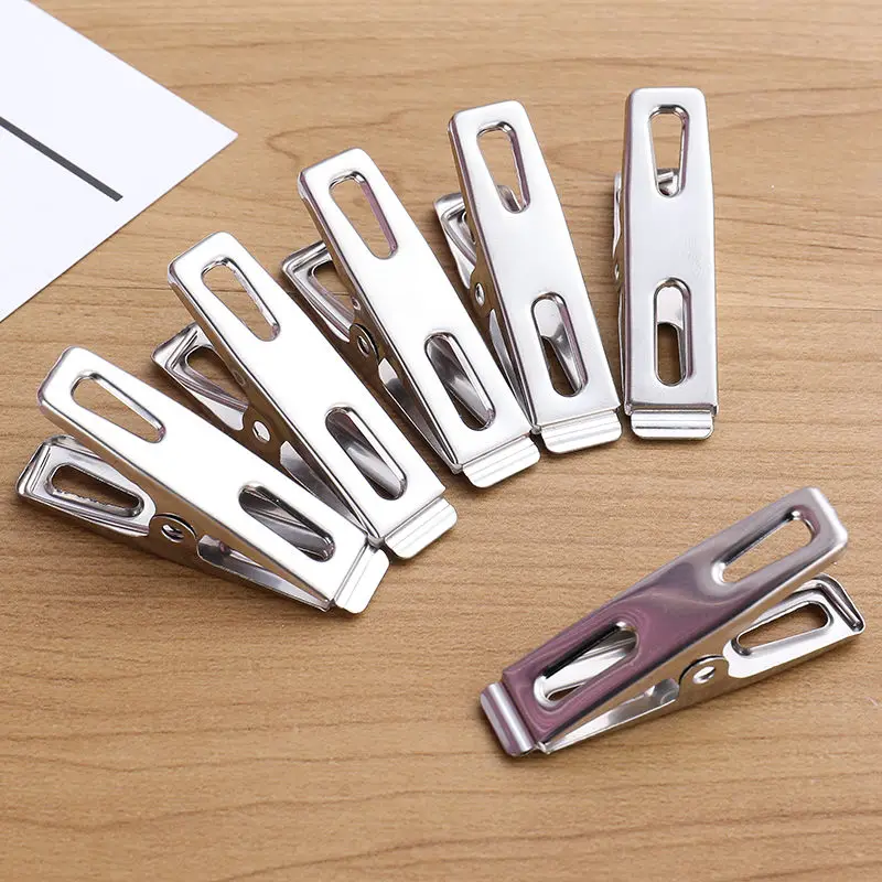 20pcs Stainless Steel Flat Mou - Binder Clip Assorted avis et prix