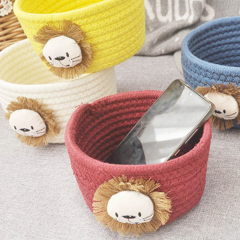 Cartoon Lion Woven Storage Bas - Lion Stationery & Office Supply(Kunshan)Co.Ltd avis et prix