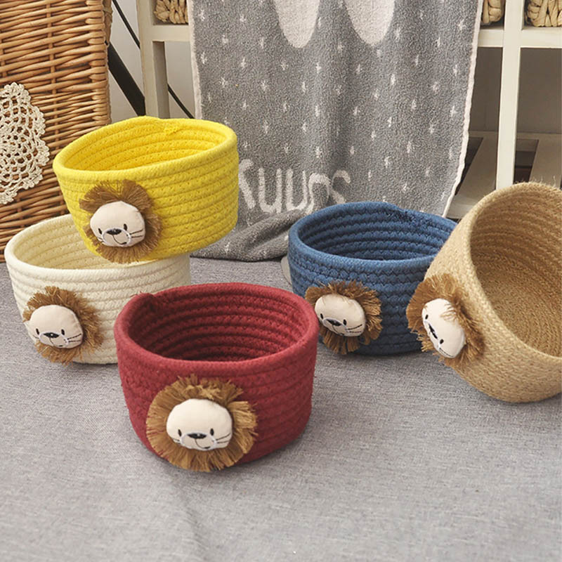 Cartoon Lion Woven Storage Bas - Lion Stationery & Office Supply(Kunshan)Co.Ltd avis et prix