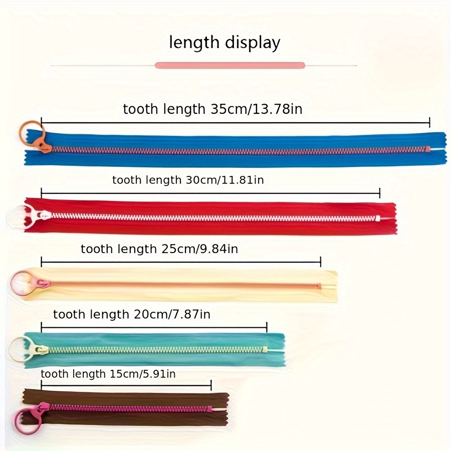 10pcs15cm-30cm mixed resin zip - Portfolio Folder Zip avis et prix