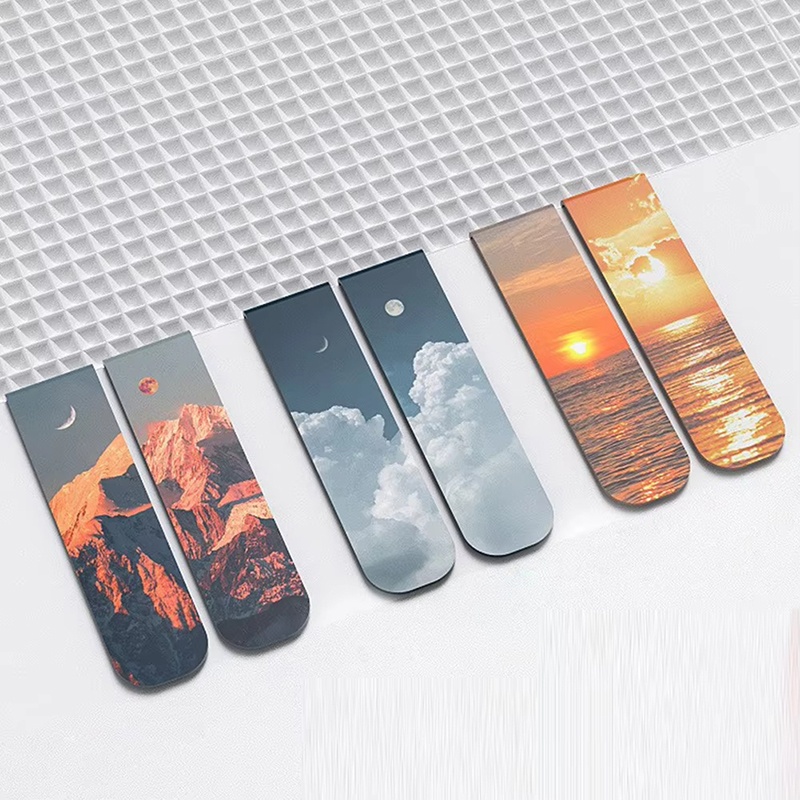 2Pcs/Set Bookmarks Beautiful N - Paperclip Magnetic Set avis et prix