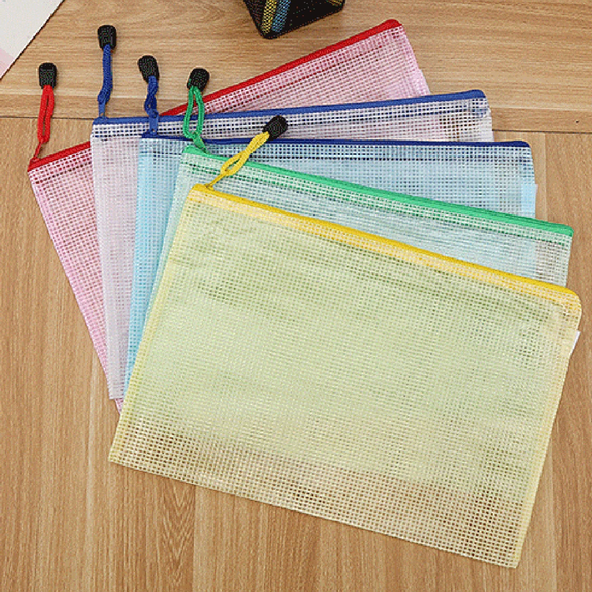 5-100PCS Stationery Storage Fo - Portfolio Folder Zip avis et prix